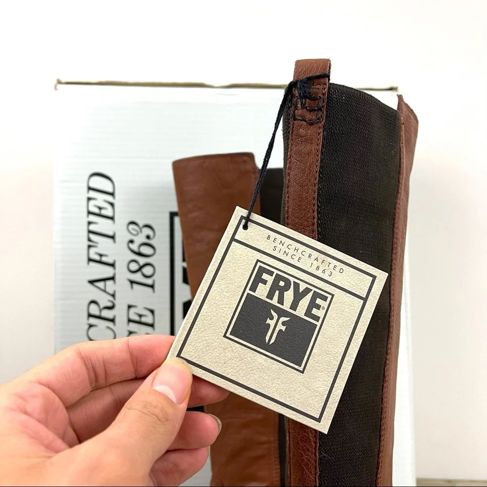 Frye Molly Gore Tall Riding Leather Boot